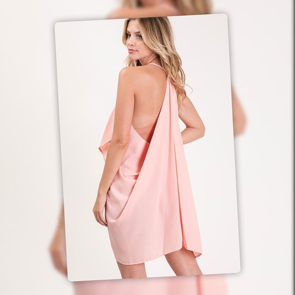 Mint Green Short Ruffle Draped Tunic Sundress - Picture 6 of 9